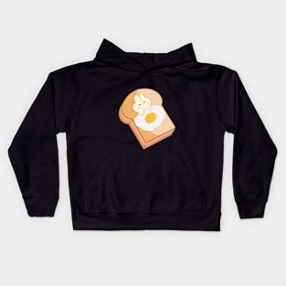 Toast Bunny Kids Hoodie